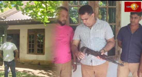 மிதிகமவில் T-56 ரக துப்பாக்கியுடன் சந்தேகநபர் கைது